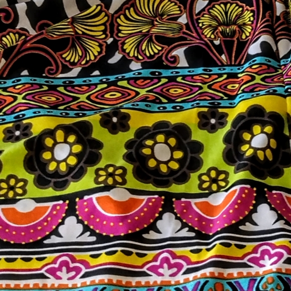 Muse multicolored sleeveless dress, Size 0 - Picture 11 of 15